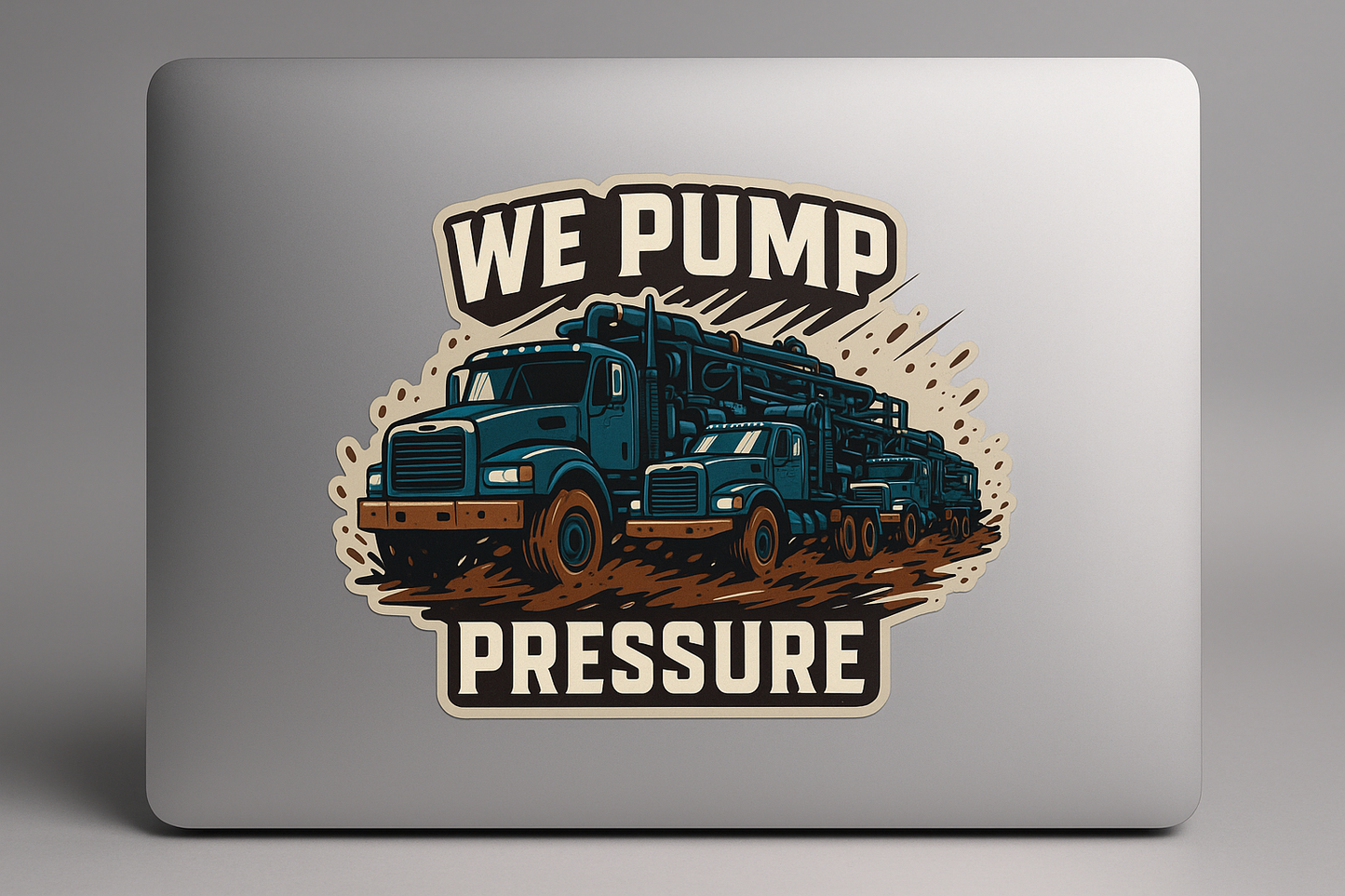 FRAC Truck Convoy Sticker Decal Vinyl Laptop Car Window Bumper Truck AUTO Bottle Water Bottle Helmets Waterproof