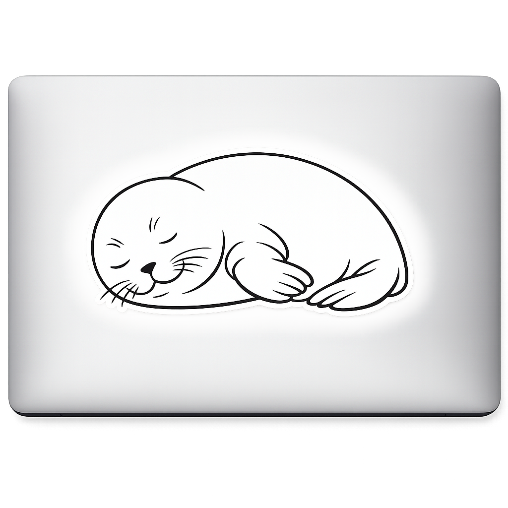 Harbor Seal Sticker Decal Vinyl Laptop Car Window Bumper AUTO Water Bottle Helmets Waterproof