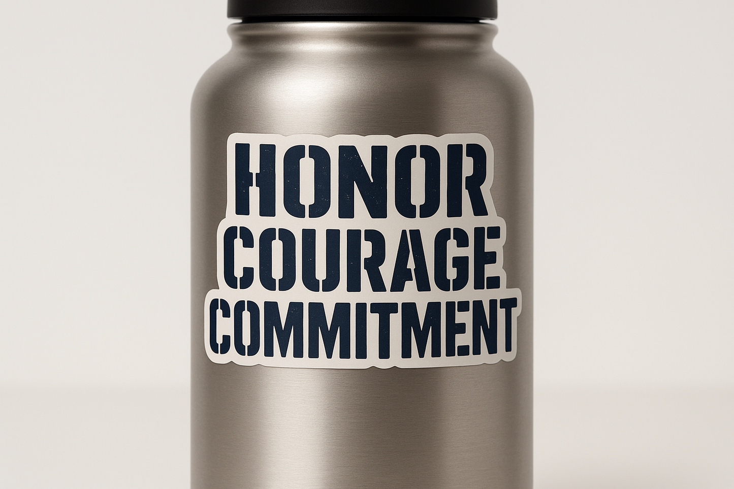 US Marine Corps Honor Courage Commitment Sticker Decal Vinyl Laptop Car Window Bumper AUTO Water Bottle Helmets Waterproof