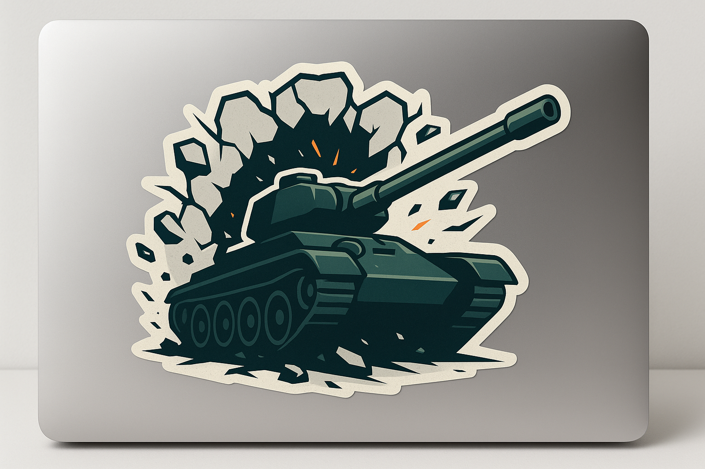 Tank Silhouette Sticker Decal Vinyl Laptop Car Window Bumper AUTO Water Bottle Helmets Waterproof Military