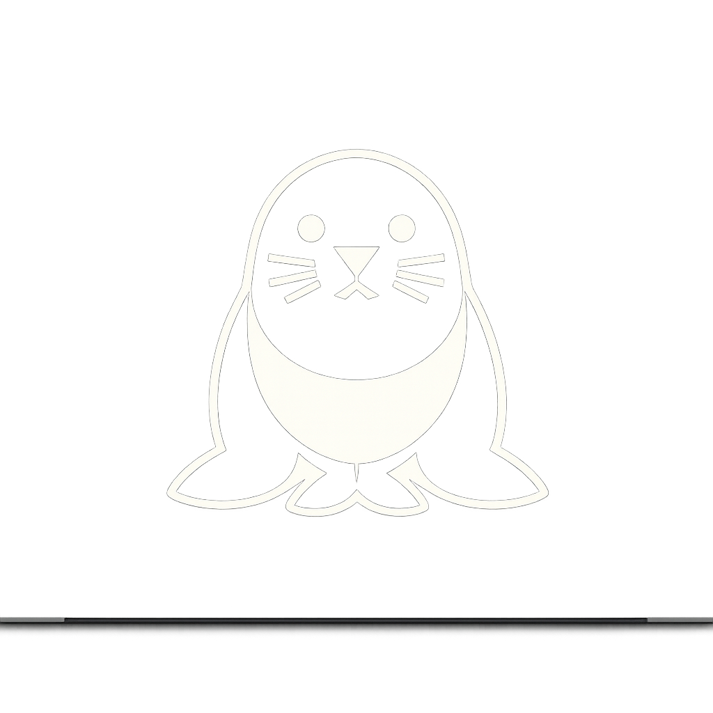 Harbor Seal Sticker Decal Vinyl Laptop Car Window Bumper Waterproof