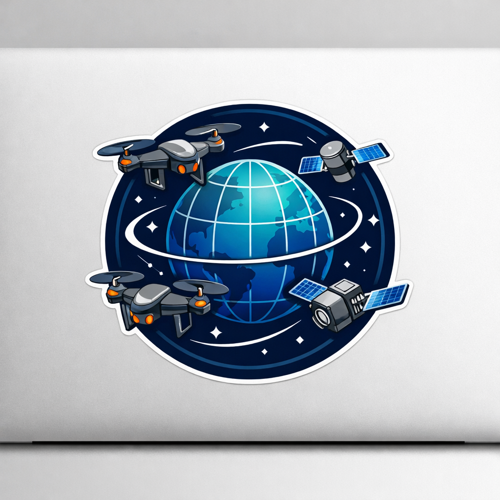 Global Operations Sticker Decal Vinyl Laptop Car Window Bumper Truck AUTO Bottle Water Bottle Helmets Waterproof