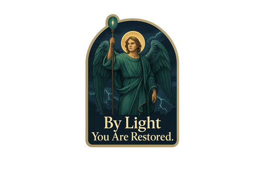 Archangel Raphael Sticker Decal Vinyl Laptop Car Window Bumper AUTO Water Bottle Helmets Waterproof Angelic