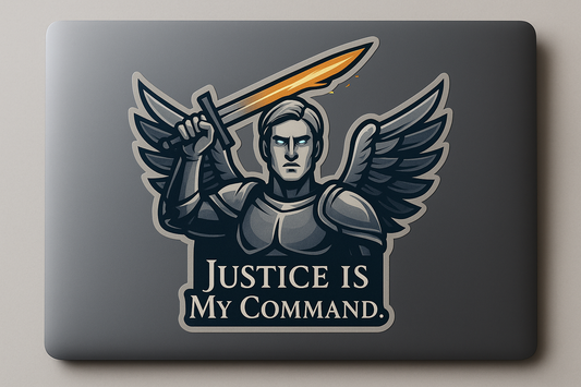 Archangel Michael Sticker Decal Vinyl Laptop Car Window Bumper AUTO Water Bottle Helmets Waterproof