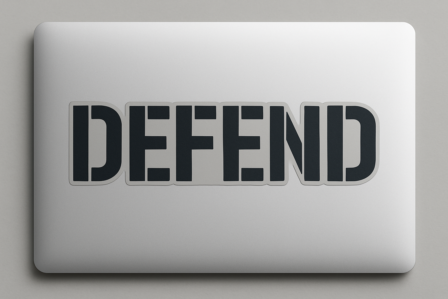 Bold DEFEND Sticker Decal Vinyl Laptop Car Window Bumper AUTO Bottle Water Bottle Helmets Waterproof