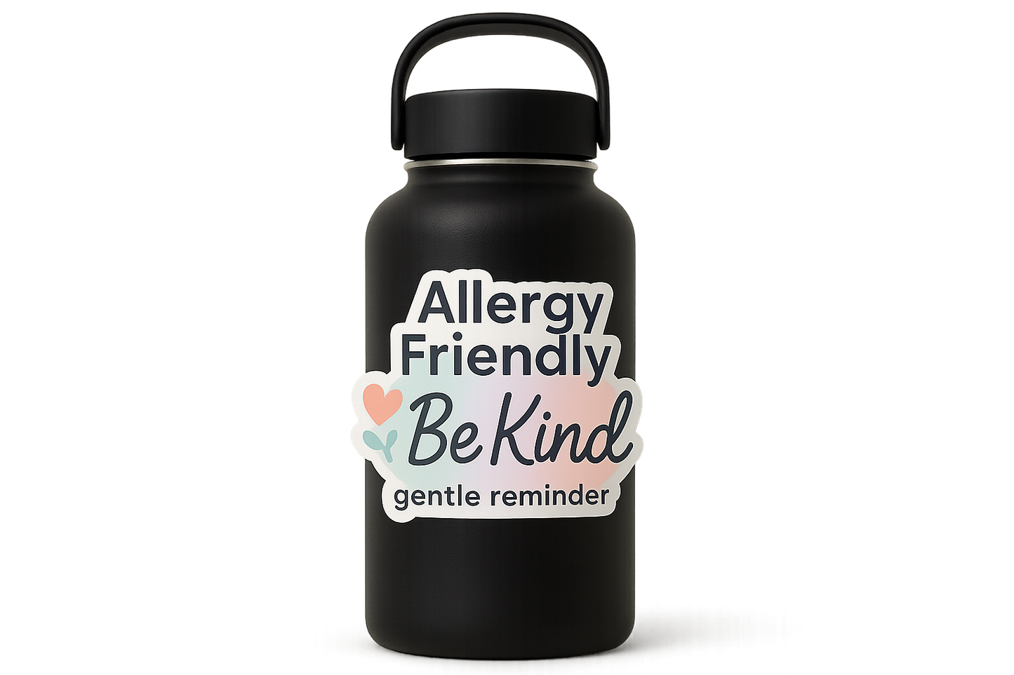 Be Kind Sticker Decal Vinyl Laptop Car Window Bumper AUTO Water Bottle Helmets Waterproof Allergy-Friendly Reminder