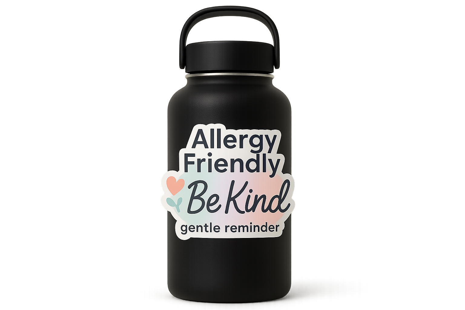 Be Kind Sticker Decal Vinyl Laptop Car Window Bumper AUTO Water Bottle Helmets Waterproof Allergy-Friendly Reminder