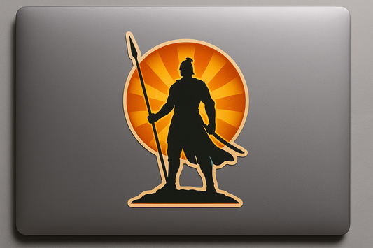 Shadow Warrior Sun Sticker Decal Vinyl Laptop Car Window Bumper AUTO Water Bottle Helmets Waterproof Samurai