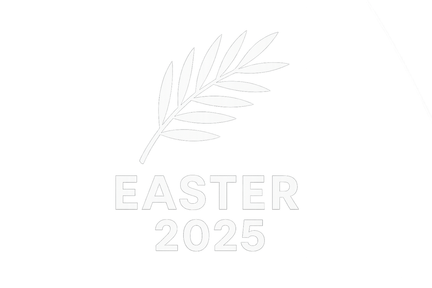 Palm Branch Easter Sticker Decal Vinyl Laptop Car Window Bumper AUTO Water Bottle Helmets Waterproof Green Leaf