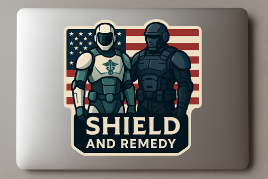 USA Raphael Medic Michael Combat Sticker Decal Vinyl Laptop Car Window Bumper AUTO Water Bottle Helmets Waterproof Flag