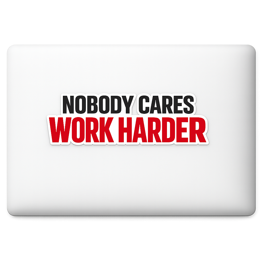 motivation Sticker Decal Vinyl Laptop Car Window Bumper AUTO Water Bottle Helmets Waterproof