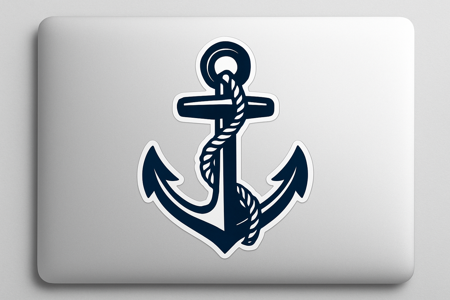 Navy Anchor Rope Sticker Decal Vinyl Laptop Car Window Bumper AUTO Water Bottle Helmets Waterproof Nautical