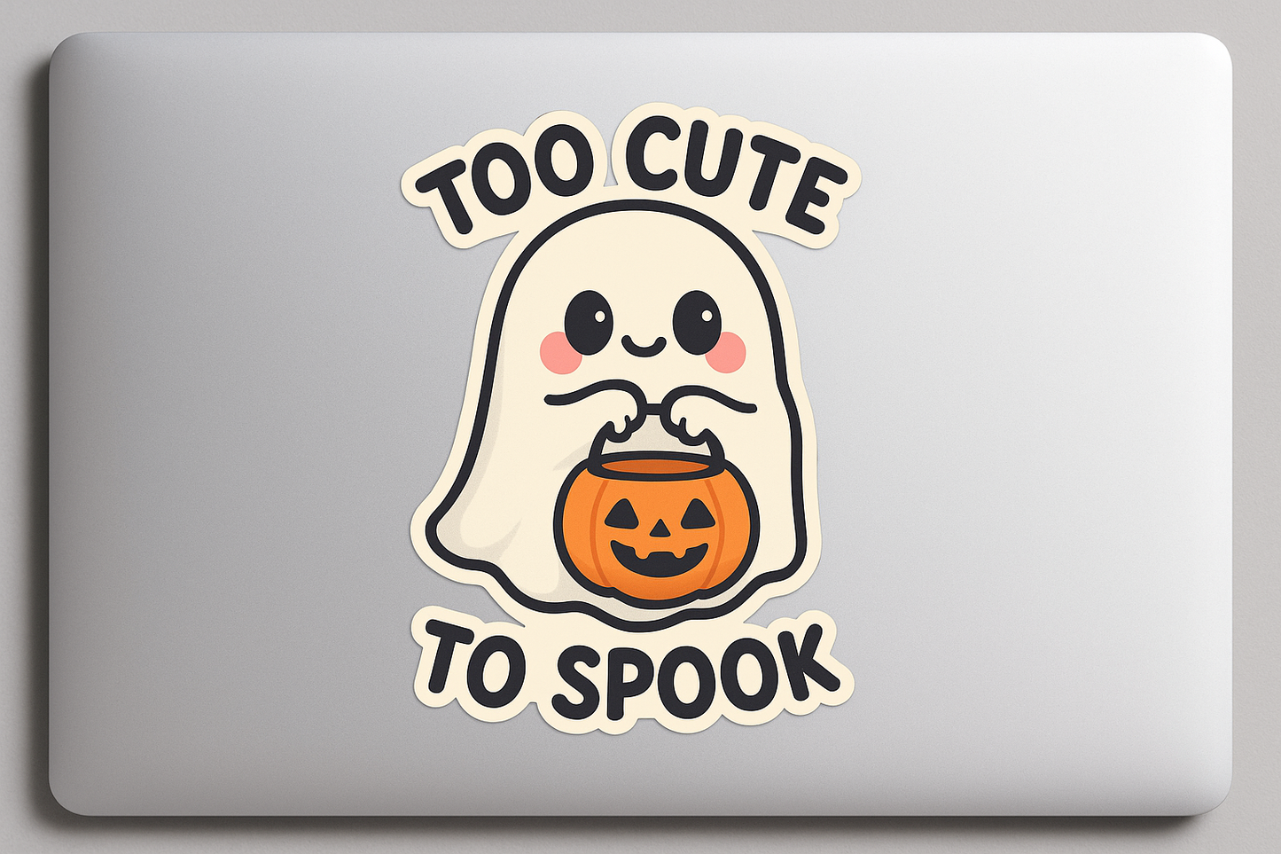 Halloween Ghost Sticker Decal Vinyl Laptop Car Window Bumper AUTO Water Bottle Helmets Waterproof Pumpkin