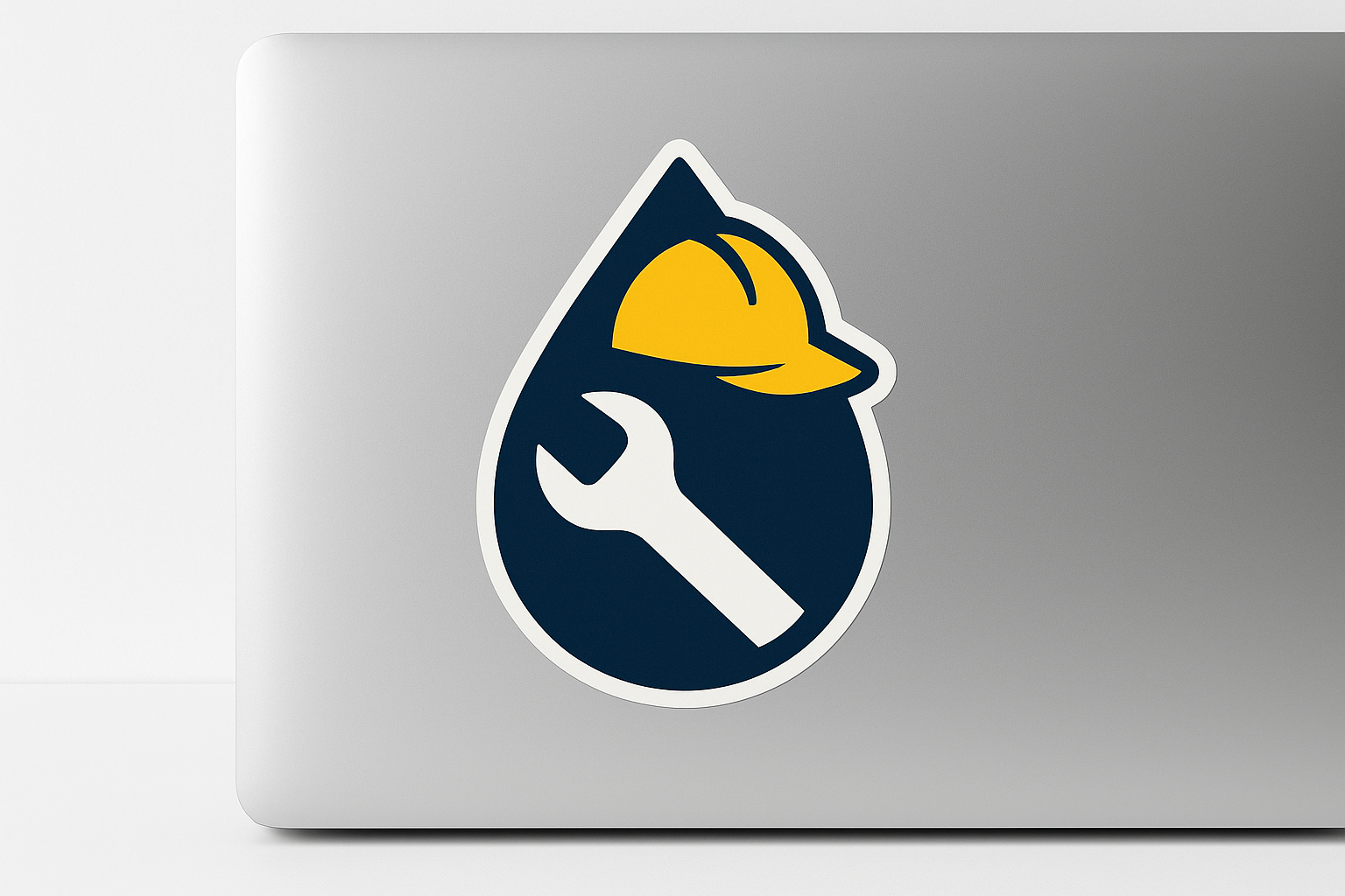 Oil Drop Wrench Helmet Sticker Decal Vinyl Laptop Car Window Bumper AUTO Water Bottle Helmets Waterproof