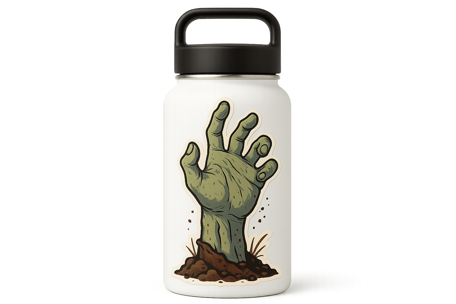 Zombie Hand Sticker Decal Vinyl Laptop Car Window Bumper AUTO Water Bottle Helmets Waterproof Horror