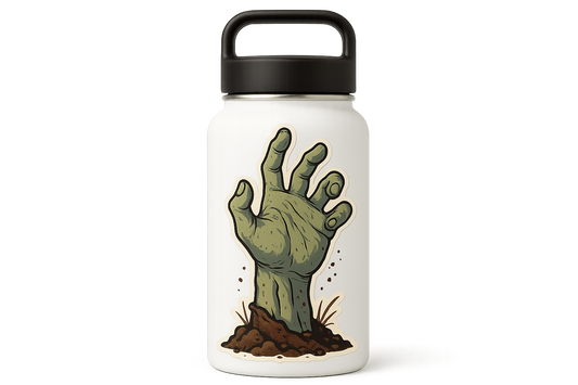 Zombie Hand Sticker Decal Vinyl Laptop Car Window Bumper AUTO Water Bottle Helmets Waterproof Horror