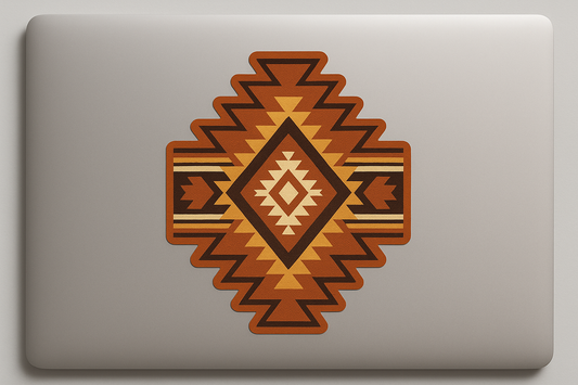 Navajo Geometric Sticker Decal Vinyl Laptop Car Window Bumper AUTO Water Bottle Helmets Waterproof Native American