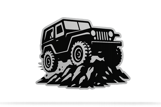 Military Jeep Sticker Decal Vinyl Laptop Car Window Bumper AUTO Water Bottle Helmets Waterproof Off-Road