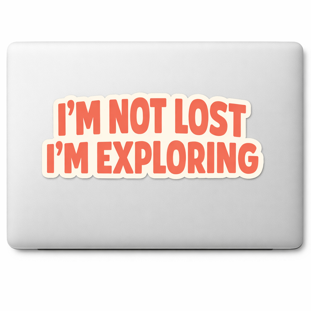 Exploration Travel Sticker Decal Vinyl Laptop Car Window Bumper AUTO Water Bottle Helmets Waterproof Journey
