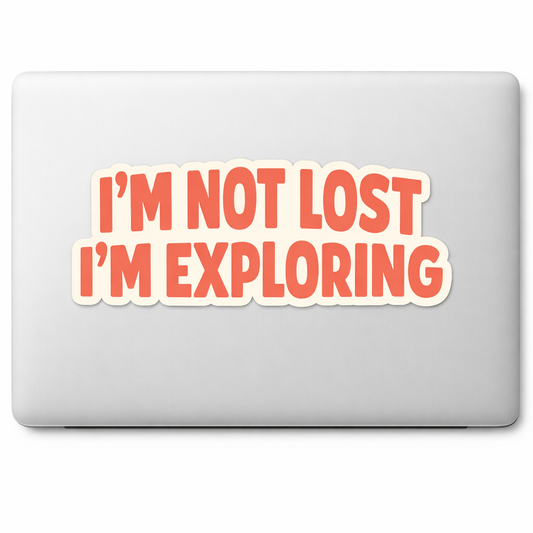 Exploration Travel Sticker Decal Vinyl Laptop Car Window Bumper AUTO Water Bottle Helmets Waterproof Journey