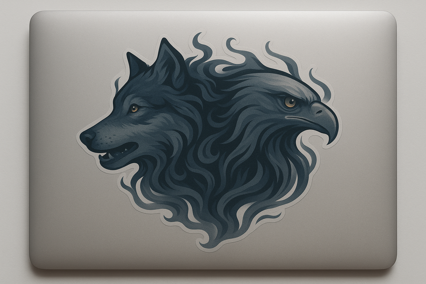 Eagle Wolf Spirits Sticker Decal Vinyl Laptop Car Window Bumper AUTO Water Bottle Helmets Waterproof