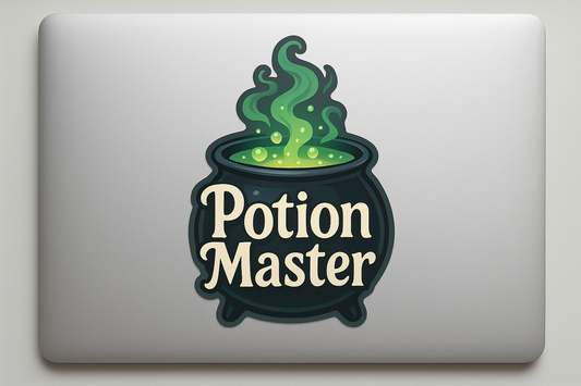 Cauldron Potion Master Sticker Decal Vinyl Laptop Car Window Bumper AUTO Bottle Helmets Waterproof Magic