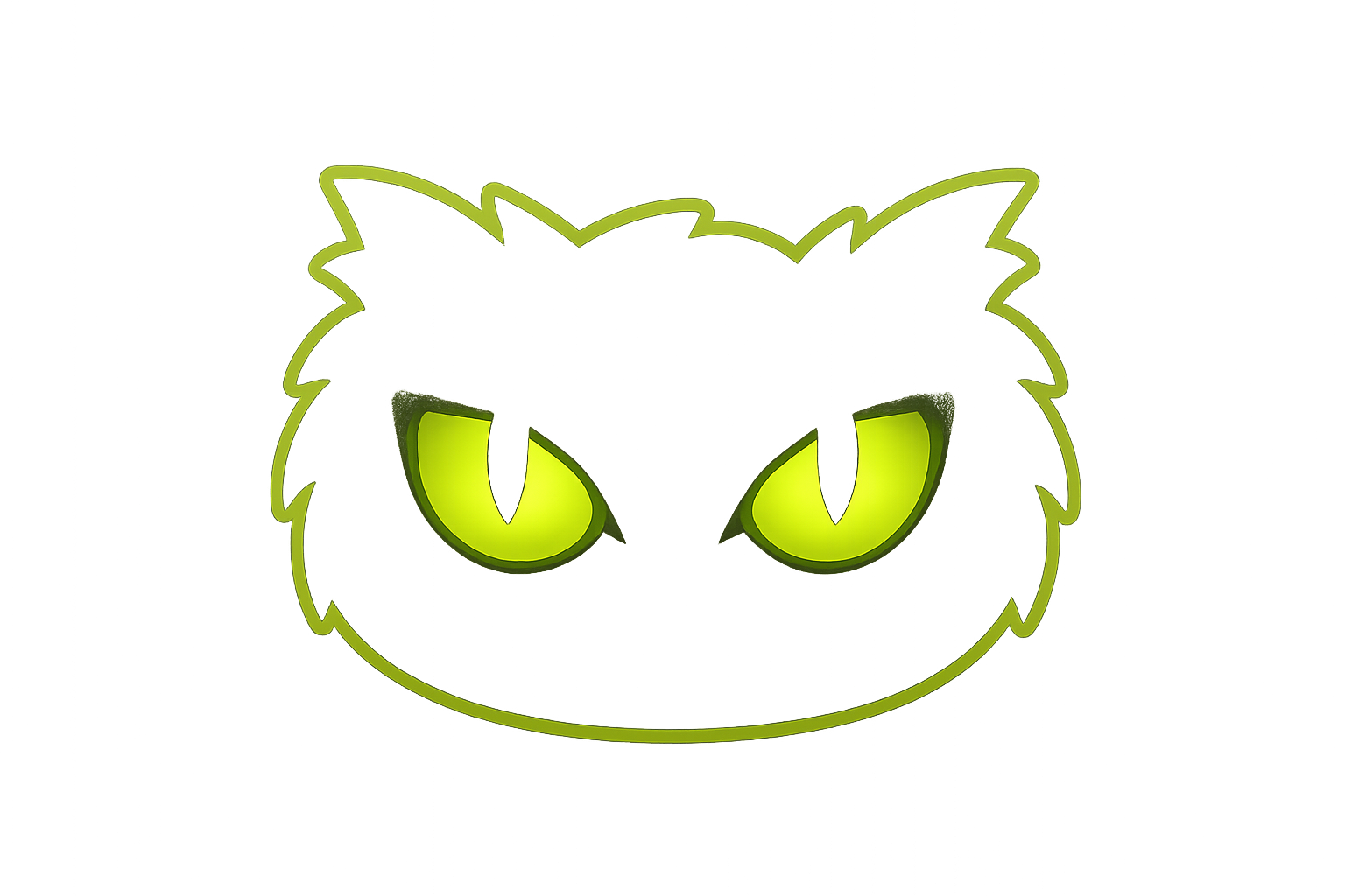 Glowing Eyes Darkness Sticker Decal Vinyl Laptop Car Window Bumper AUTO Water Bottle Helmets Waterproof Mysterious Staring