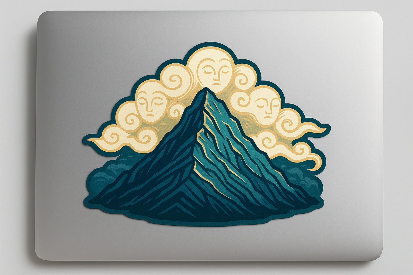 Sacred Mountain Spirit Sticker Decal Vinyl Laptop Car Window Bumper AUTO Water Bottle Helmets Waterproof