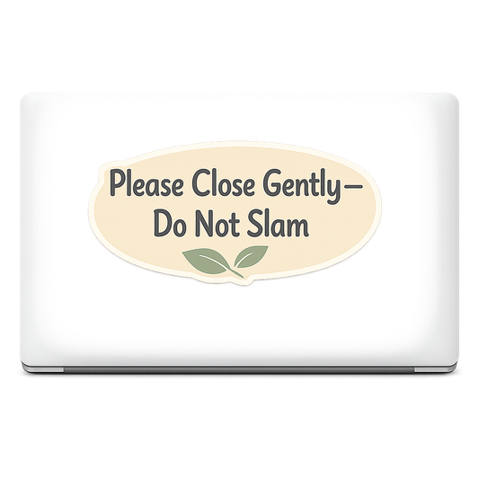 Warning Hand Symbol Sticker Decal Vinyl Laptop Car Window Bumper AUTO Water Bottle Helmets Waterproof