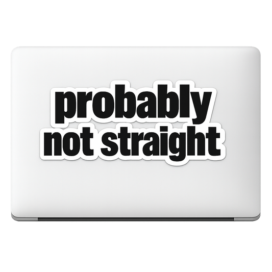 Sticker Decal Vinyl Heavy Sans-Serif Typography Laptop Car Window Bumper AUTO Bottle Water Bottle Helmets Waterproof Die-Cut