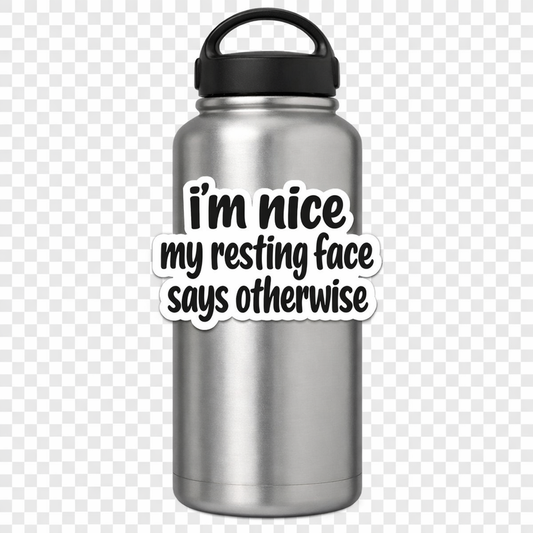 TX Texas Friendly Sticker Decal Vinyl Laptop Car Window Bumper AUTO Water Bottle Helmets Waterproof Phrase