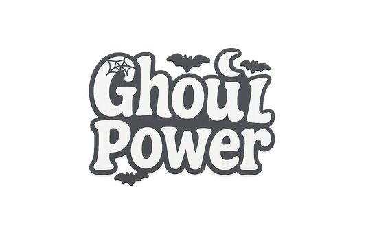 Halloween Ghoul Power Sticker Decal Vinyl Laptop Car Window Bumper AUTO Water Bottle Helmets Waterproof