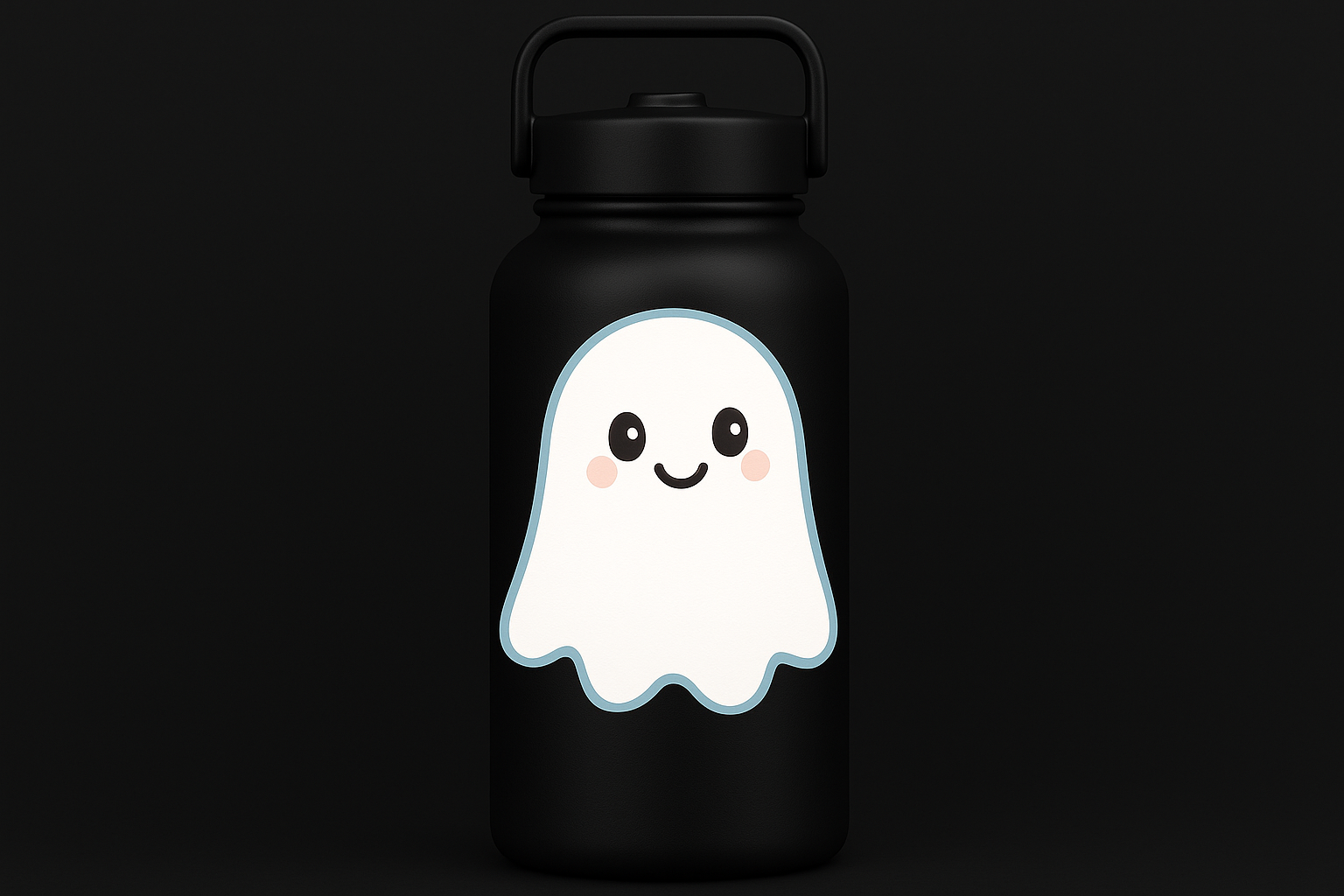 Ghost Phantom Sticker Decal Vinyl Laptop Car Window Bumper AUTO Water Bottle Helmets Waterproof