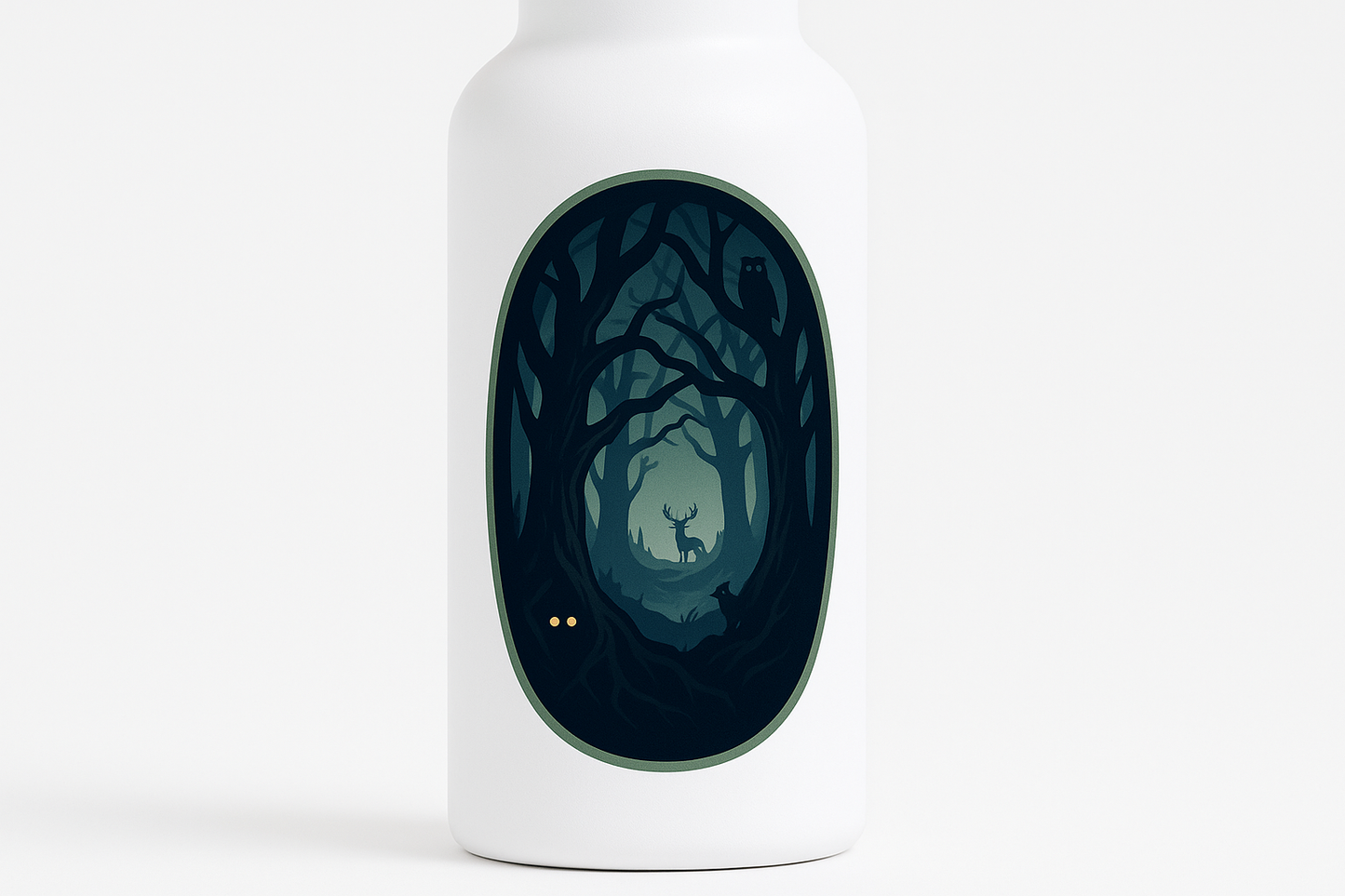 Dark Forest Scene Sticker Decal Vinyl Laptop Car Window Bumper AUTO Water Bottle Helmets Waterproof