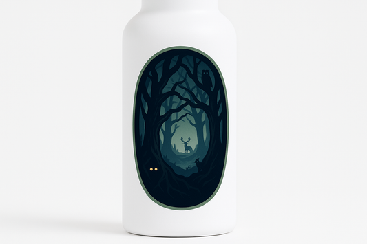 Dark Forest Scene Sticker Decal Vinyl Laptop Car Window Bumper AUTO Water Bottle Helmets Waterproof