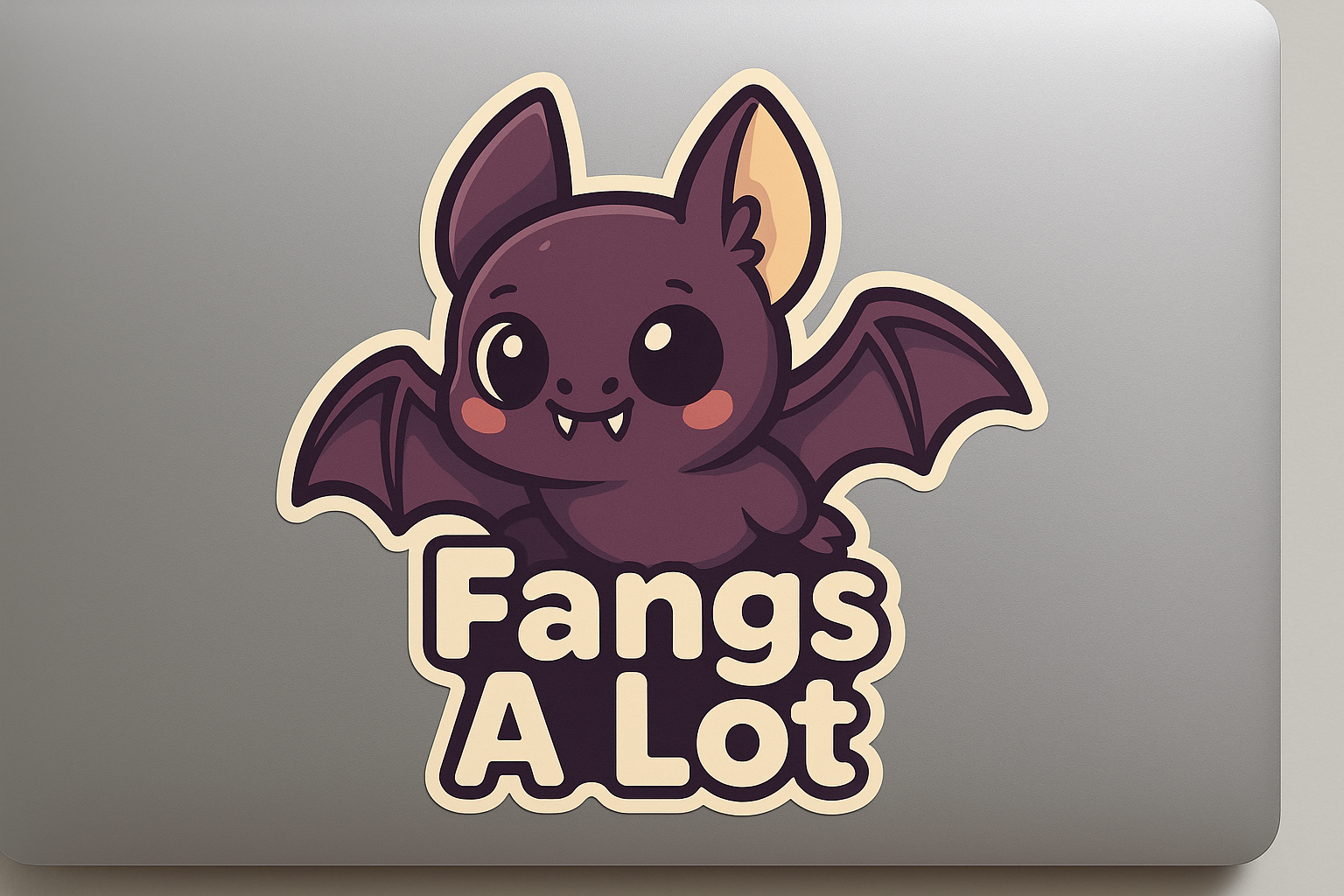 Cute Bat Sticker Decal Vinyl Laptop Car Window Bumper AUTO Water Bottle Helmets Waterproof Halloween