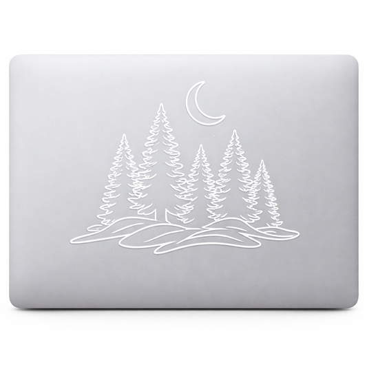 Mountain Forest Sticker Decal Vinyl Laptop Car Window Bumper AUTO Water Bottle Helmets Waterproof Adventure