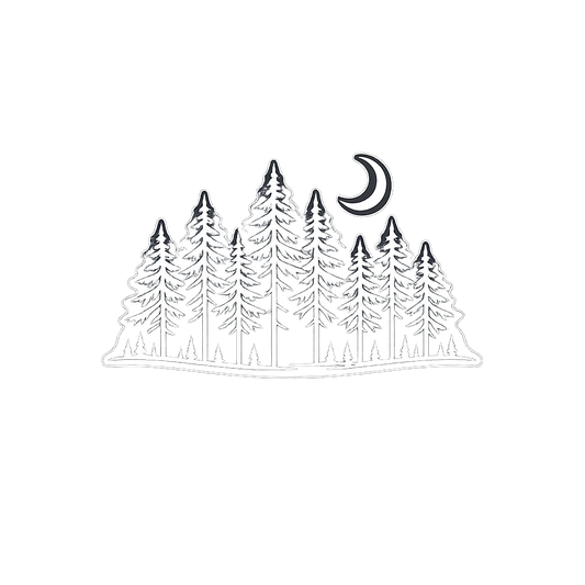 PNW Pacific Northwest Sticker Decal Vinyl Laptop Car Window Bumper AUTO Water Bottle Helmets Waterproof Totem Pine Tree Forest