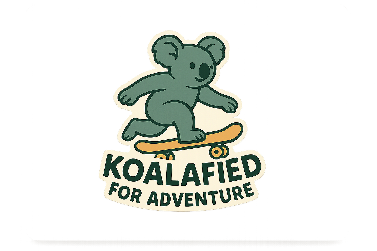 Koala Australia Sticker Decal Vinyl Laptop Car Window Bumper AUTO Water Bottle Helmets Waterproof Skateboard