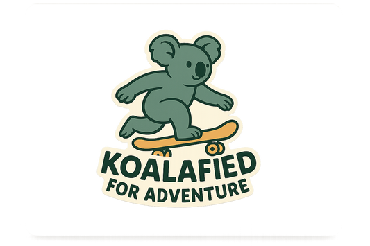 Koala Australia Sticker Decal Vinyl Laptop Car Window Bumper AUTO Water Bottle Helmets Waterproof Skateboard