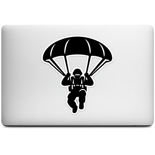 Modern Tactical Paratrooper Icon Sticker Decal Vinyl Laptop Car Window Bumper AUTO Bottle Helmets Waterproof