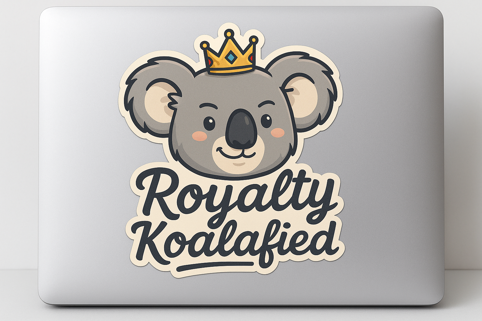 Koala Australia Sticker Decal Vinyl Laptop Car Window Bumper AUTO Water Bottle Helmets Waterproof Crown Wildlife
