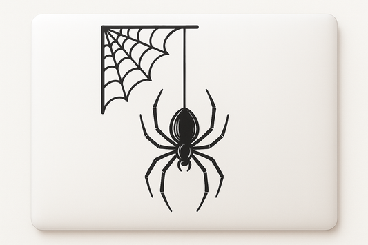 Spider Web Sticker Decal Vinyl Laptop Car Window Bumper Truck AUTO Bottle Water Bottle Helmets Waterproof Silk Thread