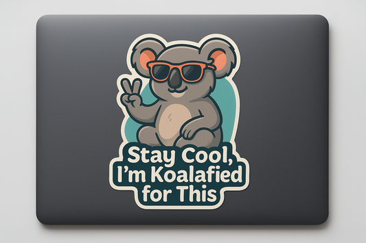 Koala Australia Sticker Decal Vinyl Laptop Car Window Bumper AUTO Water Bottle Helmets Waterproof