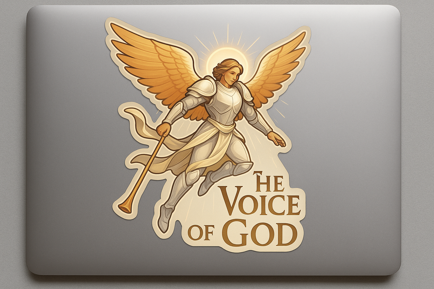 Gabriel Archangel Sticker Decal Vinyl Laptop Car Window Bumper AUTO Water Bottle Helmets Waterproof Voice of God