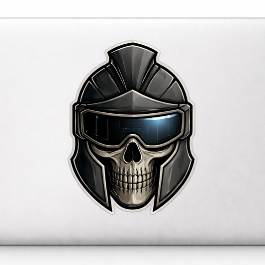 Spartan Skull Visor Sticker Decal Vinyl Laptop Car Window Bumper AUTO Water Bottle Helmets Waterproof Tactical