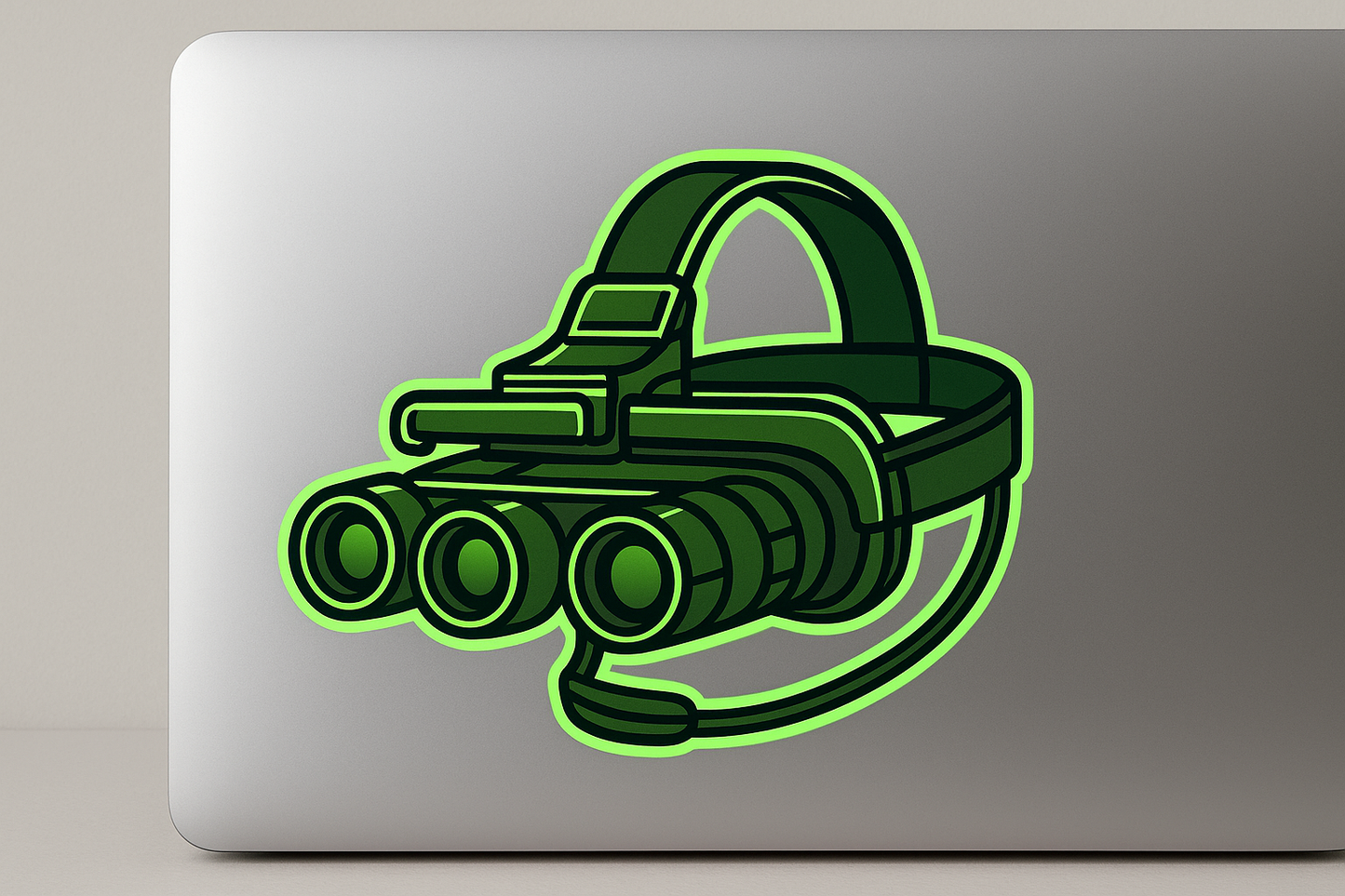 Night Vision Goggle Sticker Decal Vinyl Laptop Car Window Bumper AUTO Water Bottle Helmets Waterproof Military