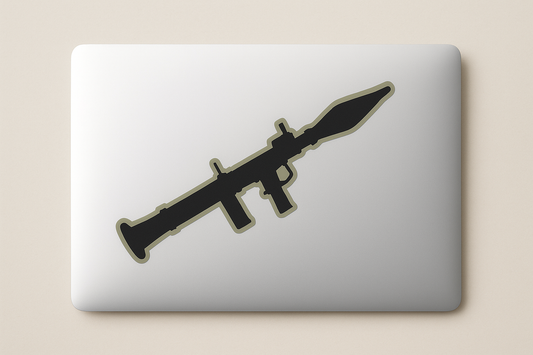 USA Military Rocket Launcher Sticker Decal Vinyl Laptop Car Window Bumper AUTO Water Bottle Helmets Waterproof