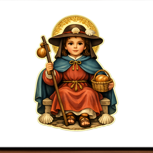 SNA Santo Niño de Atocha Sticker Decal Vinyl Laptop Car Window Bumper AUTO Water Bottle Helmets Waterproof Religious