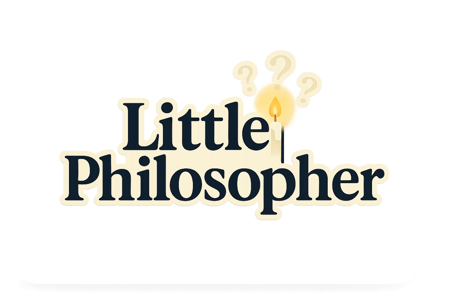 Little Philosopher Wisdom Sticker Decal Vinyl Laptop Car Window Bumper AUTO Water Bottle Helmets Waterproof Candle Question